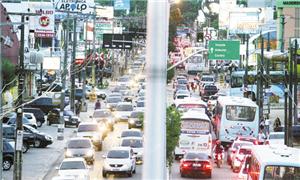 Em 2013, a frota de automóveis de Fortaleza chegou