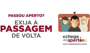 Em caso de aperto, exija a passagem de volta!