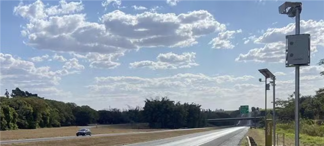 Em fase de testes, radar foi instalado no Anel Viá