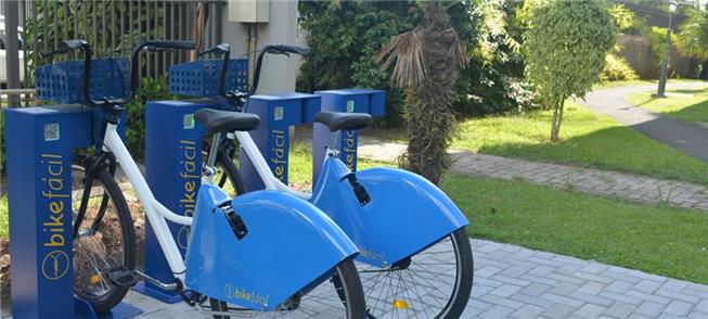 Em Pinhais (PR), um 'bike-sharing' para os morador