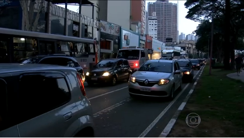 Em SP tempo de deslocamento pode facilmente ultrap