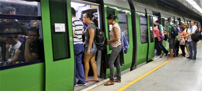 Embarque no metrô de Fortaleza (CE)