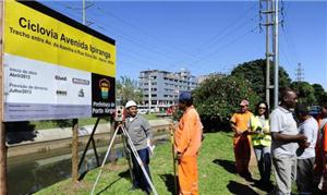 EPTC inaugura novo trecho de obras