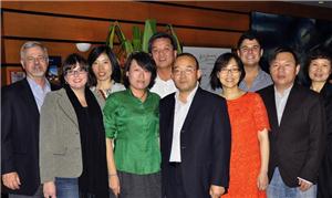 Equipe chinesa no Brasil: troca de conhecimentos s