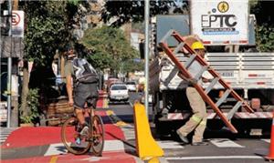 Equipes da EPTC devem terminar trabalho ainda nest