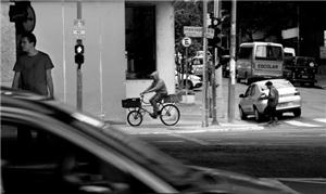 Eric trabalha no centro de São Paulo