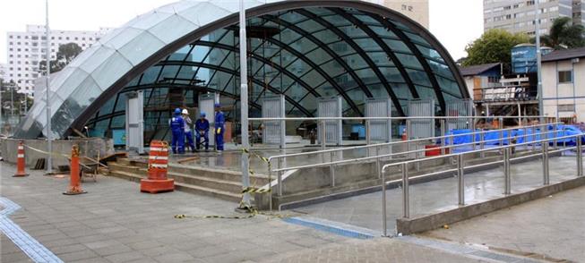 Estação Alto da Boa Vista, uma das 3 adiadas para