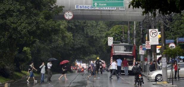 Estação Berrini, onde inicia o safari, com Margina