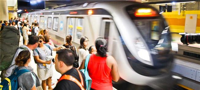 Estação da Linha do metrô carioca