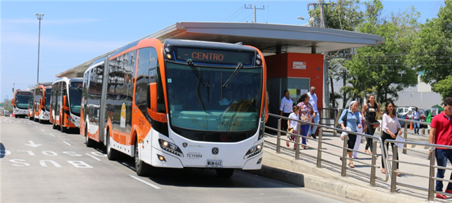 Estação de parada: acessibilidade