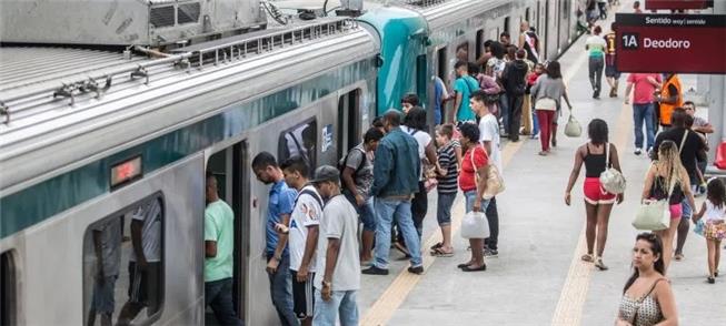 Estação Deodoro, onde em março passageiros ficaram