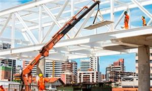 Estação do VLT de Fortaleza, em obras