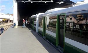 Estação na linha Oeste do Metrô