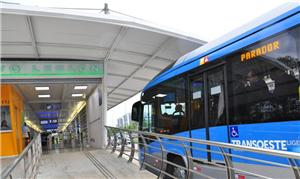 Estação Novo Leblon do BRT Transoeste