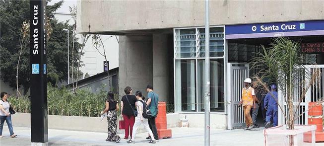 Estação Santa Cruz, nova conexão do metrô de São P