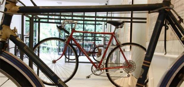 Exposição de bicicletas antigas, uma das atrações