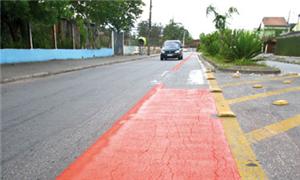 Faixas já foram pintadas