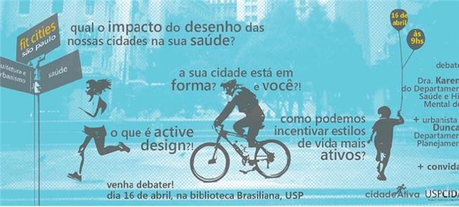 Fit Cities São Paulo, dia 16 de abril, na Bibliote