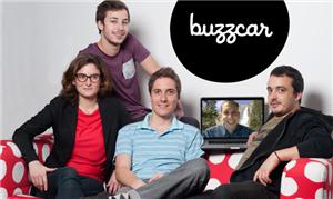Fundadores do Buzzcar, sistema de empréstimos de c