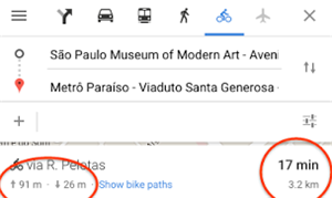 Google lança rotas para bicicleta no Maps