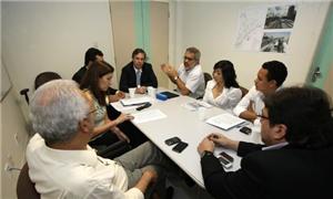 Governo e prefeitura de Belém em reunião