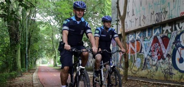 Guarda Municipal faz segurança em ciclovias no PR