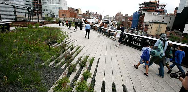 High Line, em Nova York: renovação bem-sucedida