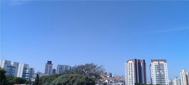Horizonte ao norte da cidade de São Paulo
