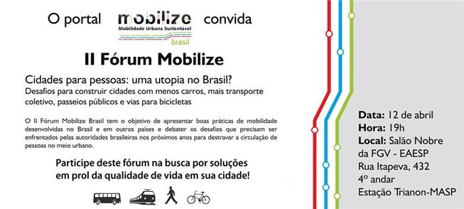 II Fórum Mobilize