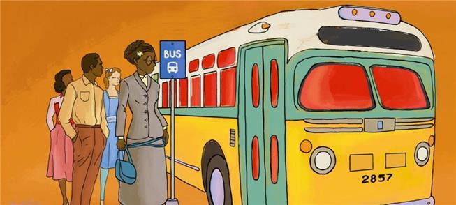 Ilustração homenageia ativista negra Rosa Parks no