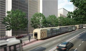 Imagem ilustrativa das futuras estações de BRT na