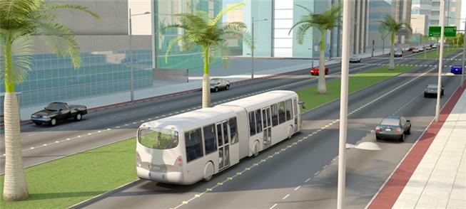 Imagem ilustrativa do BRT da Grande Vitória