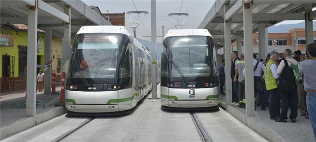 Inauguração de linha de VLP em Medellín, na Colômb