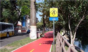 Ipiranga está com 1,8 quilômetro de ciclovia da Be