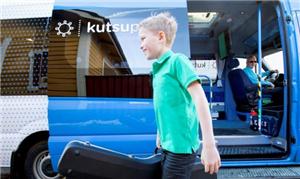 Kutsuplus é uma espécie de híbrido de taxi e ônibu