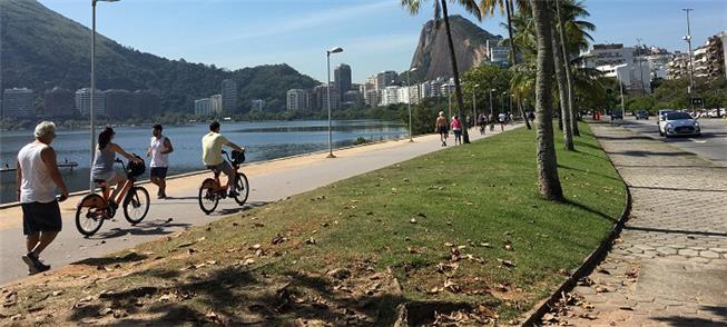 Foto da Lagoa Rodrigo de Freitas/RJ