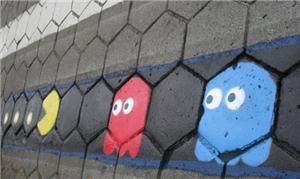 Lateral das faixas de pedestres ganharam pinturas