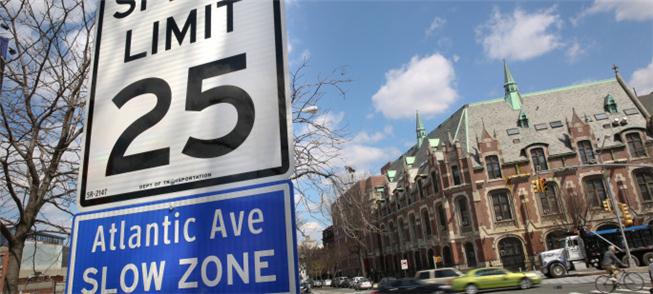 Limite de velocidade em NY será de 40 km/h (25 mil