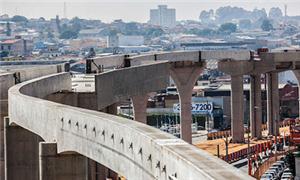 Linha 15-Prata do Metrô de São Paulo está sendo co