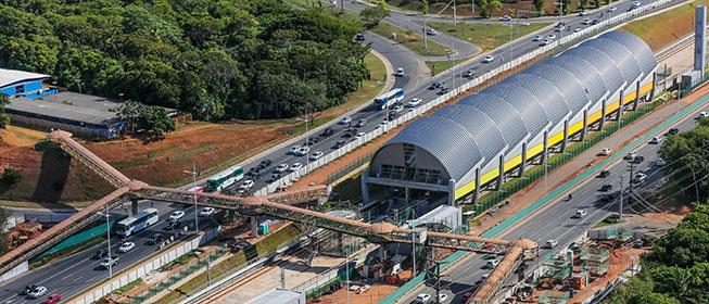 Linha 2 do Metrô de Salvador: em um ano, aumento d