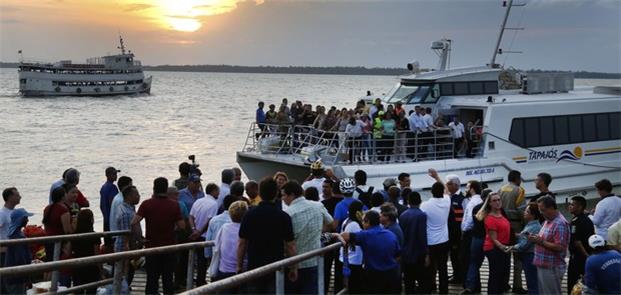 Linha fluvial Ver-o-Peso-Icoaraci aberta na 2ª fei