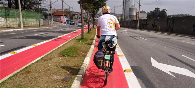 Mais kms de ciclovias em SP