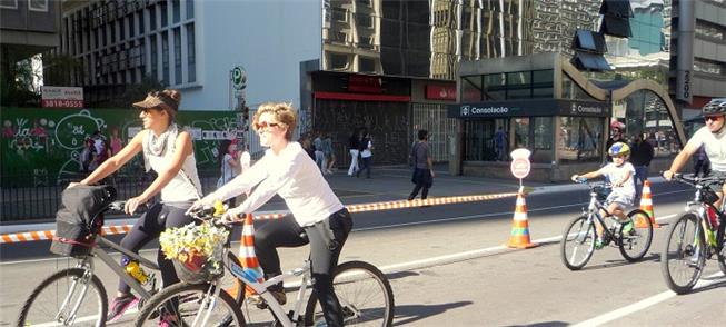 Mais tempo para o lazer das pessoas na av. Paulist