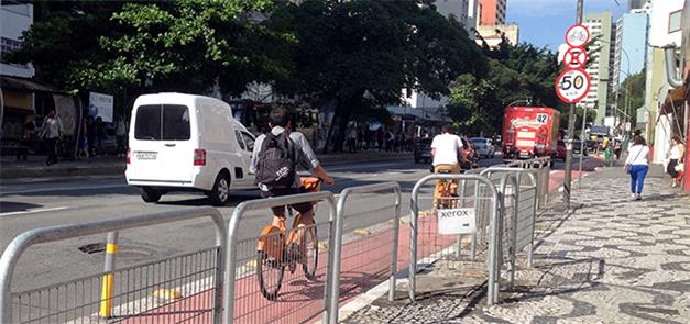 Malha cicloviária da cidade ganhou mais alguns tre