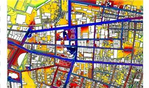 Mapa acústico de Fortaleza: nível de ruído noturno