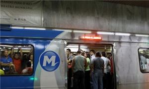 Metrô do Rio de Janeiro em operação