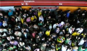 Metrô Lotado