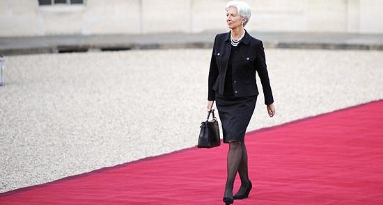 Ministra francesa da Economia, Christine Lagarde