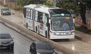 Modelo de BRT a ser implantado em Belém