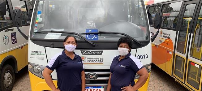 Mulheres são motoristas em serviço especial de Sor